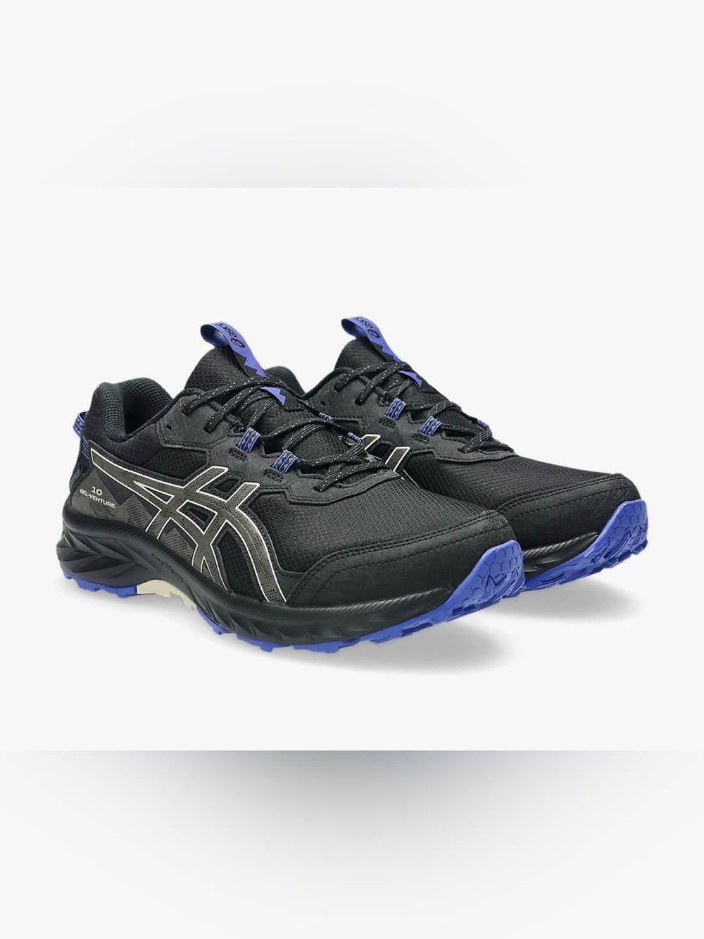 Asics Men’s GEL-VENTURE 10 Carrier Grey-Black 9